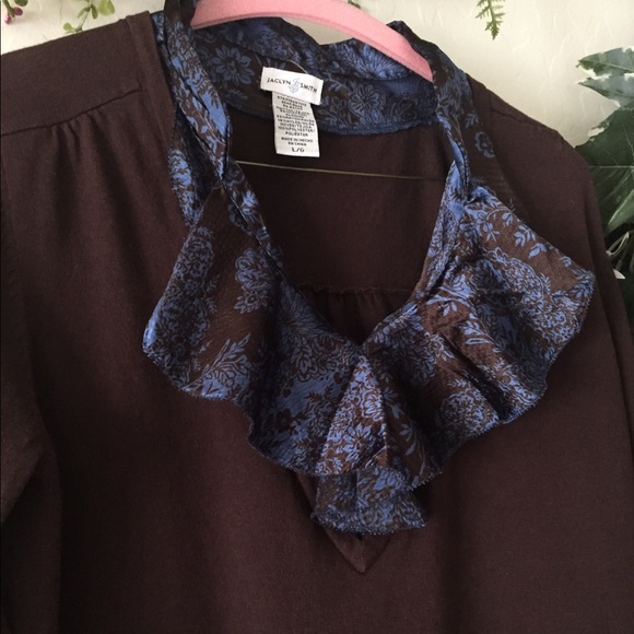 JacLyn Smith light sweater half sleeve NWOT - Picture 2 of 7